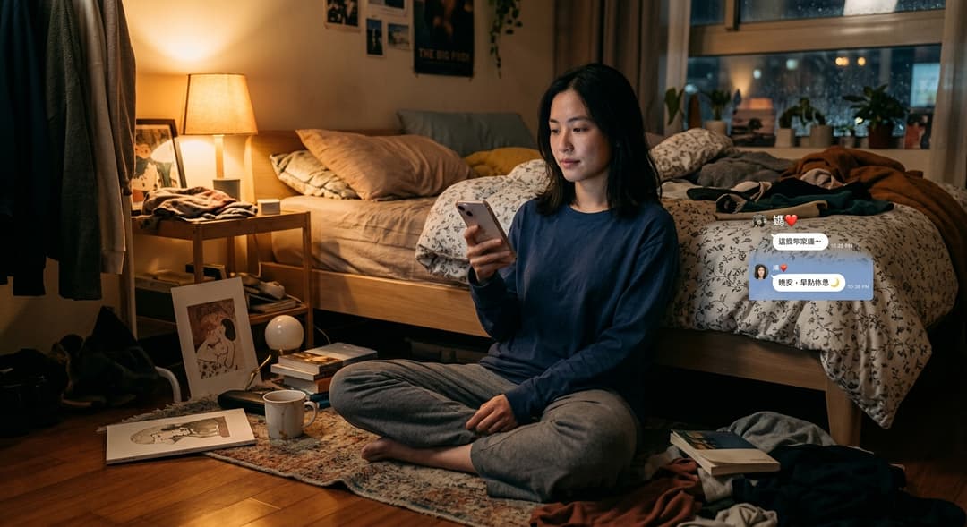 「おやすみ」LINEが続くのは脈あり？寝る直前まで連絡を取りたい男性の本音