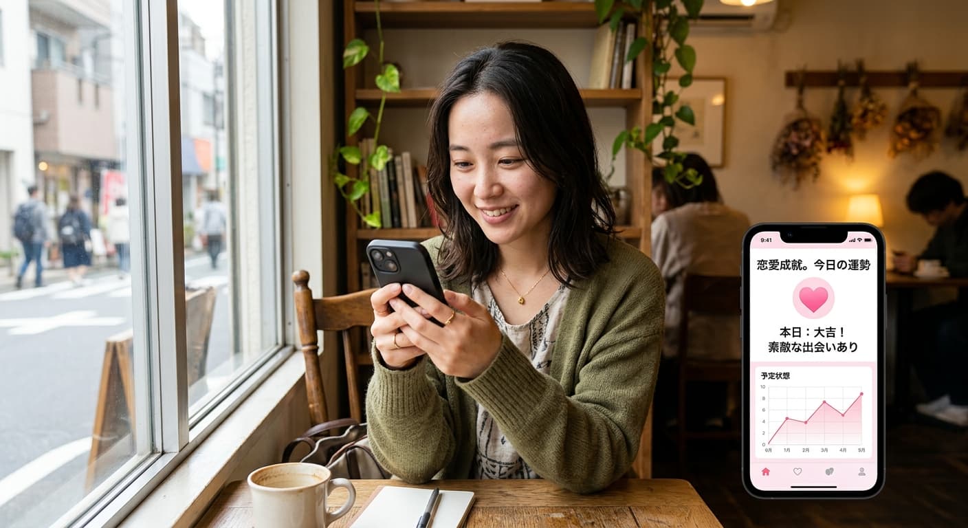 恋愛占いおすすめ比較｜無料で当たる人気占いを一覧紹介