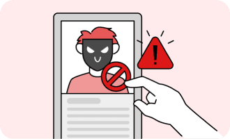 通報&ブロック機能対応