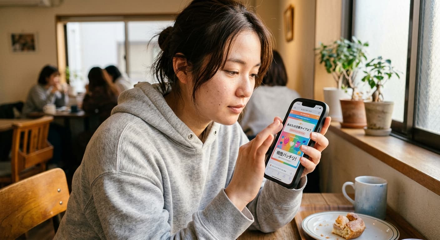 恋愛タイプ診断のやり方|質問形式と結果の見方を解説