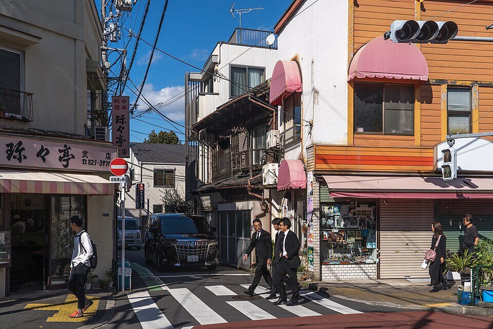 浅草・谷中の下町の風景