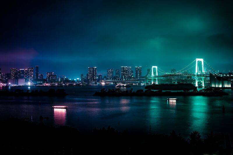 お台場・豊洲の夜景