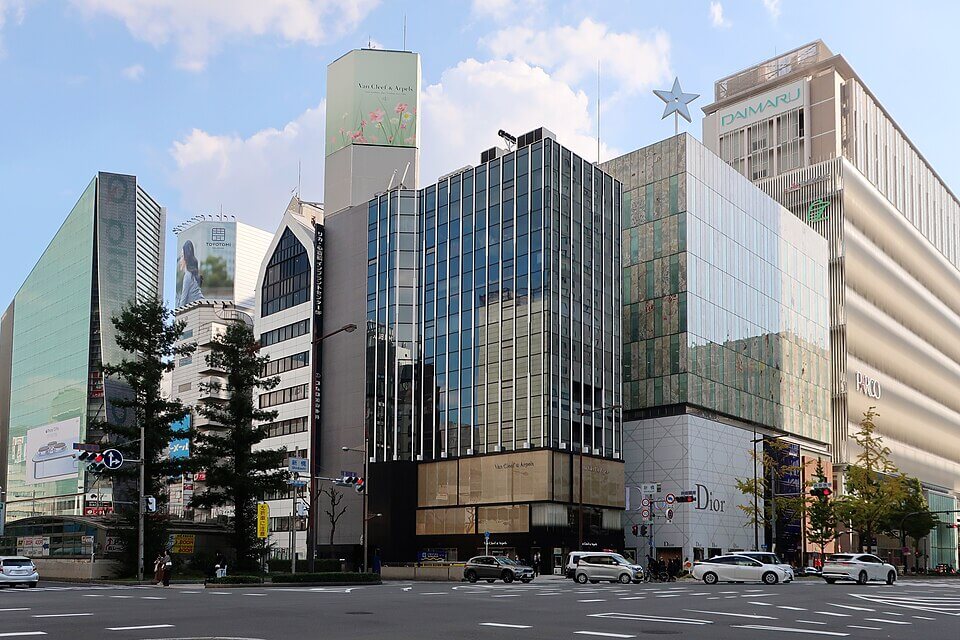心斎橋筋商店街のアーケード
