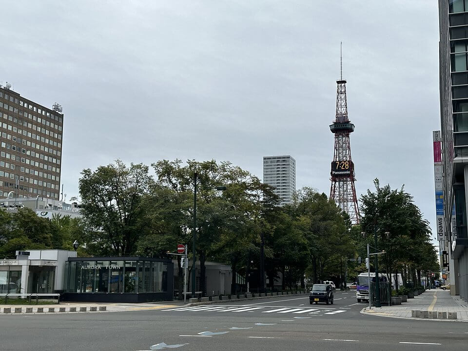 大通公園とテレビ塔