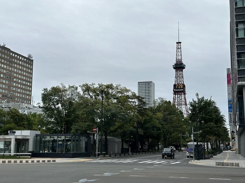 大通公園とテレビ塔