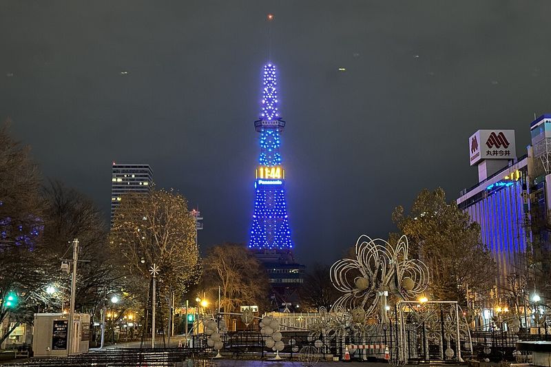 さっぽろテレビ塔の夜景