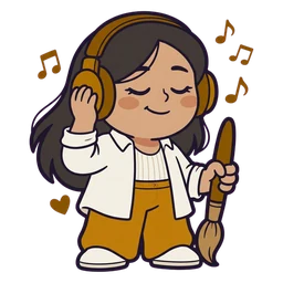 ISFP（冒険家）のイメージイラスト