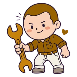 ISTP（巨匠）のイメージイラスト